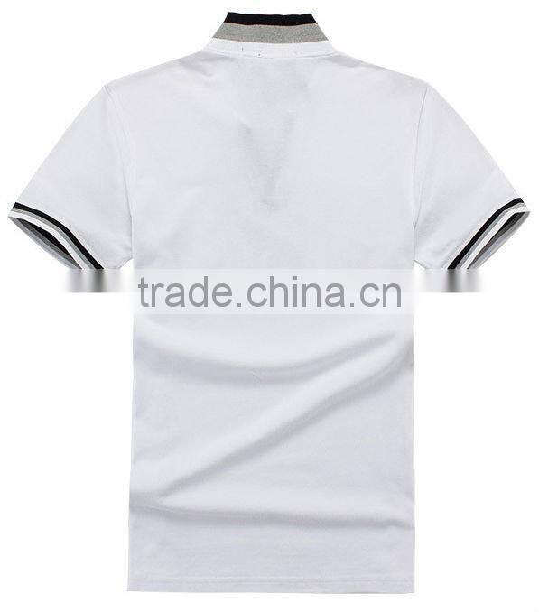 Half Sleeve Mens Polo Shirts 100 Cotton Polo Formal T Shirt