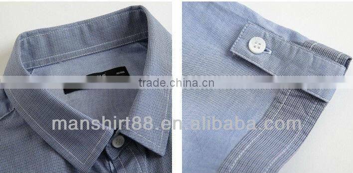 Custom Short sleeves mens end-on-end Work shirt