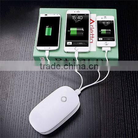 Fashion charging treasure can be folded LED desk lamp white light 21 LED table lamp Multifunctional USB charging Mobile power