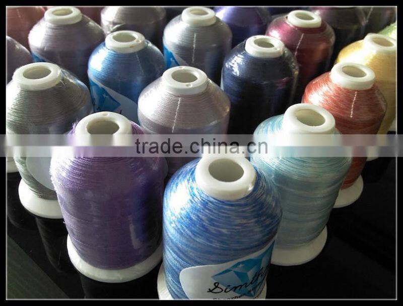 Simthread 112 Colors Polyester Embroidery Thread for embroidery yarn machine