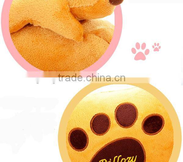 super soft bone shaped plush pillow