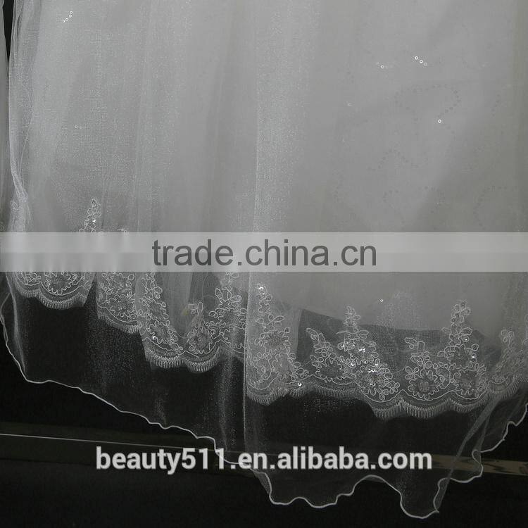 Long luxuriant wedding dress cover garment bag wholesale WB03