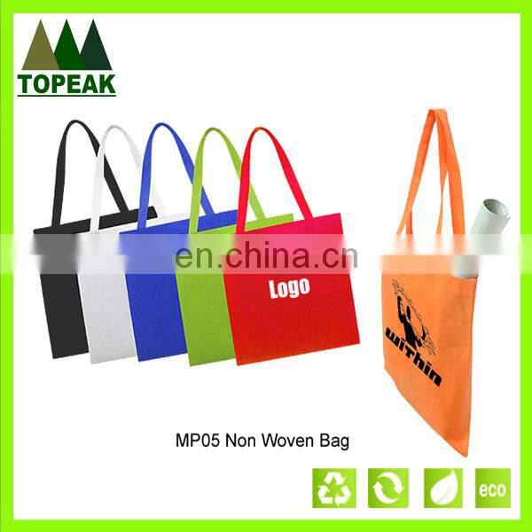 custom recycle non-woven bag tote shopping bag