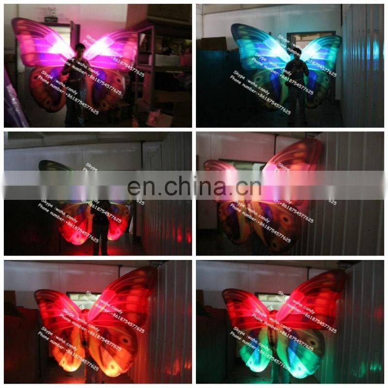 Beautiful custom inflatable butterfly wings C-264