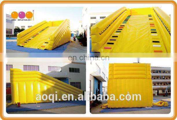 AOQI factory price inflatable zorb ball ramp game for adults