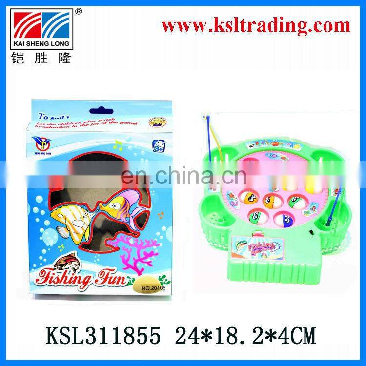 funny kids plastic battery operated fish toy