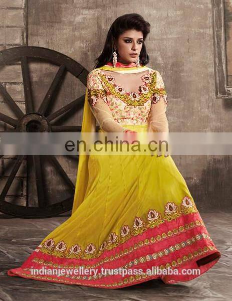 Anarkali Salwars, Salwar kameez designer suits manufacturer, Anarkali salwars kameez suit exporter