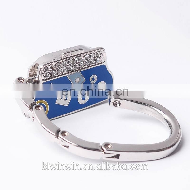 wholesale costom logo blank purse hanger