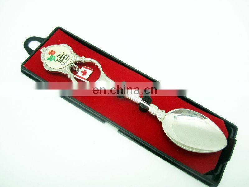 Exquisite Pattern sounenir metal spoon gift