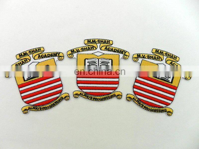 custom patch embroidery label laser cut patches