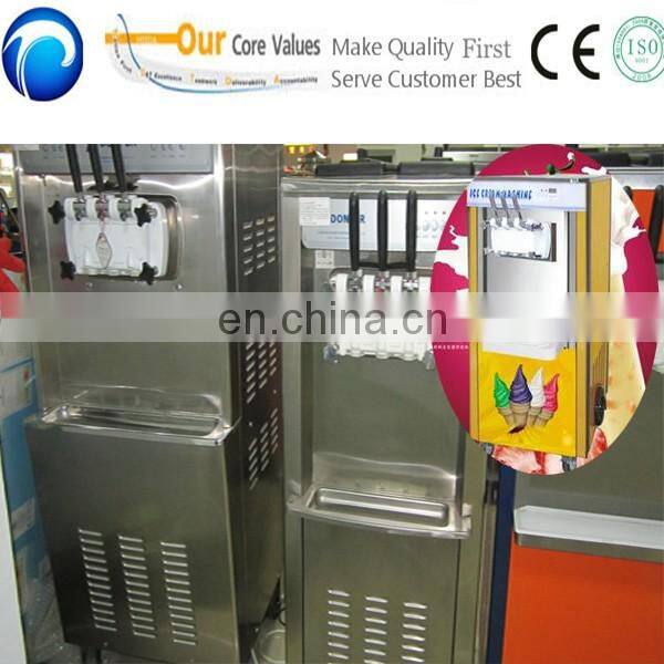 Commercial high quality soft ice cream machine for sale