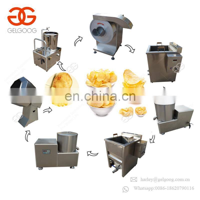 Hot Selling High Speed Frozen Fresh Fries Production Semi-Automatic Potato Chips Making Machine