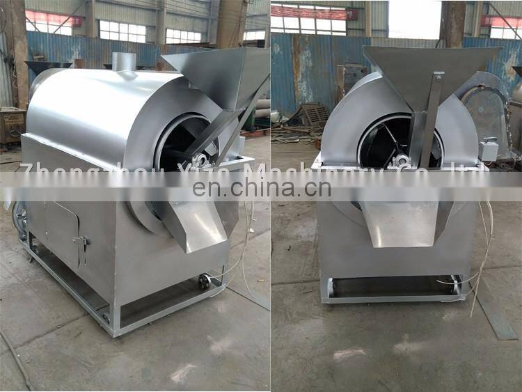 autorotation rotary drum sesame nut roaster machine for coffee
