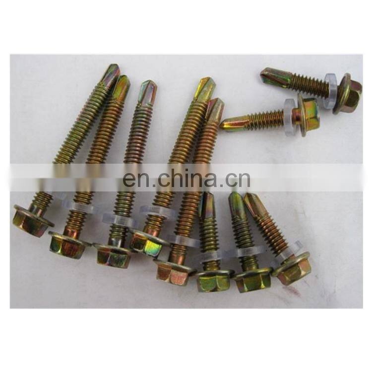 Best quality white head self drilling furniture screw manufacturer