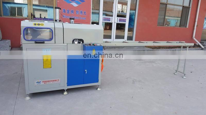 Hign efficiency Corner cleat Automatic Cutting Machine for aluminum window corner assembly