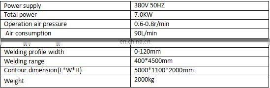 Four Head UPVC Colorful Windows and Door Welding Equipment