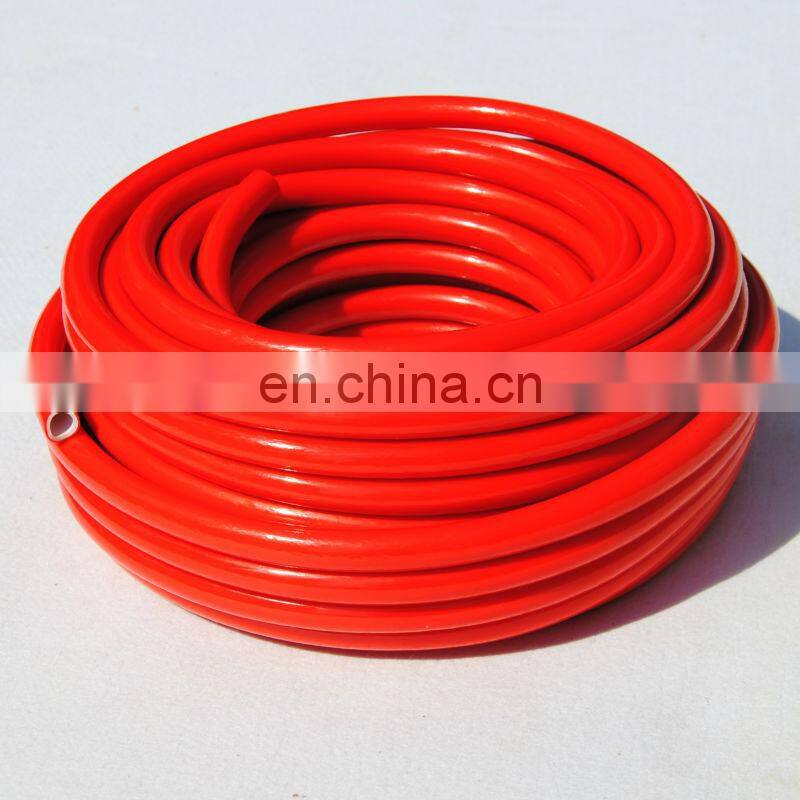 Jinguan CE Certificate ISO BS EN 3821: 2010 9mm 3/8" Soft Red Shiny PVC Gas LPG Hose Pipes, PVC Gas Hose, Rubber Gas Hose Pipe