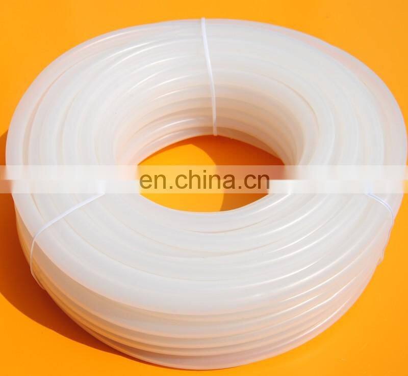 Solid silicone tube
