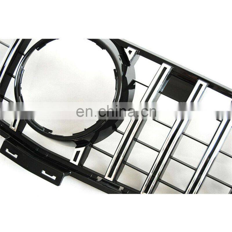 Front Bumper Grille Grill For Mercedes Benz W166 ML300 ML350 ML400 GTR 2012-2015