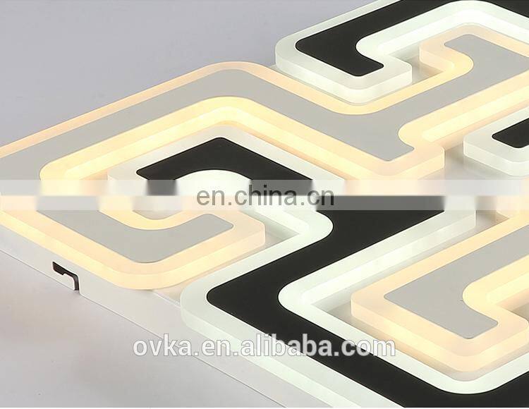 Simple household acrylic led ceiling light