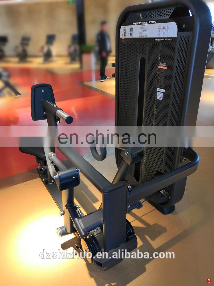 New design top quality body building commercial gym fitness equipment Vertical Row machine SES34