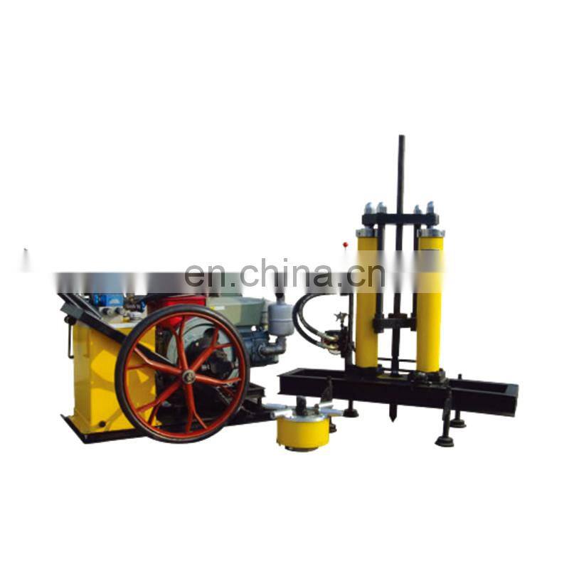 bulk series double cylinder soil hydraulic CPT static cone penetrometers with wheels