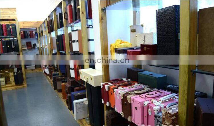 Senior business white wine suitcase,6 aluminum wine bottles trolley case/wine bottle display case