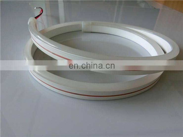 Soft More than PVC Ice Blue silicone u shape led neon tube flexible