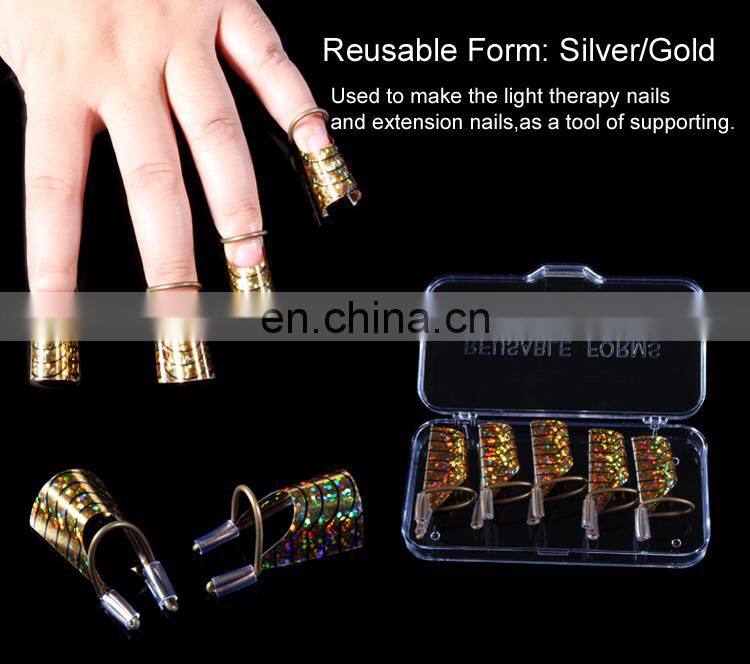 Extension Nail Forms Horse Shoe Shape Nail Forms Hot Sale Nail Forms