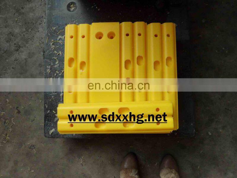 Ultra high molecular weight polyethylene crawler board in the new era of construction machinery crawler materials