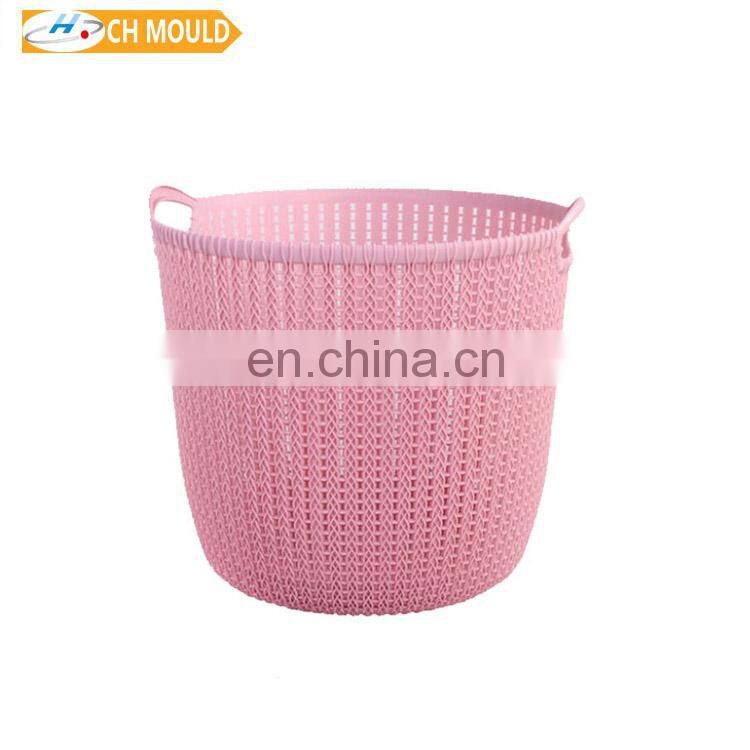 2019 china manufacture plastic storage laundry basket mould for sell