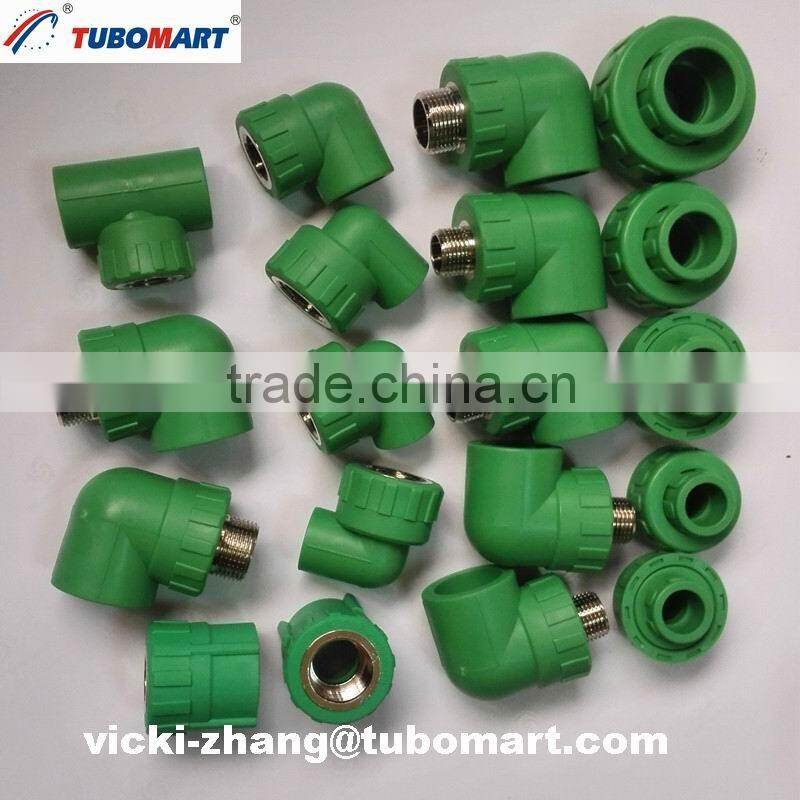 PPR name pipe fittings for hot water DIN8077/8078