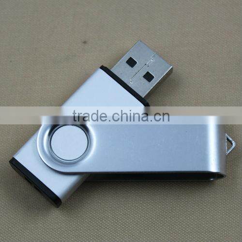 Wholesale metal USB 2.0 32GB rectangle USB flash drive made in China