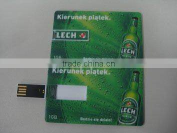 new products 2016 novelty custom business card usb flash drive,32MB-64GB promotional usb card, cooporate gift customized usb
