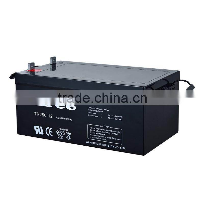 Manufacture VRLA 12v 250ah Agm Battery 12volt Agm Battery 255ah 260ah available