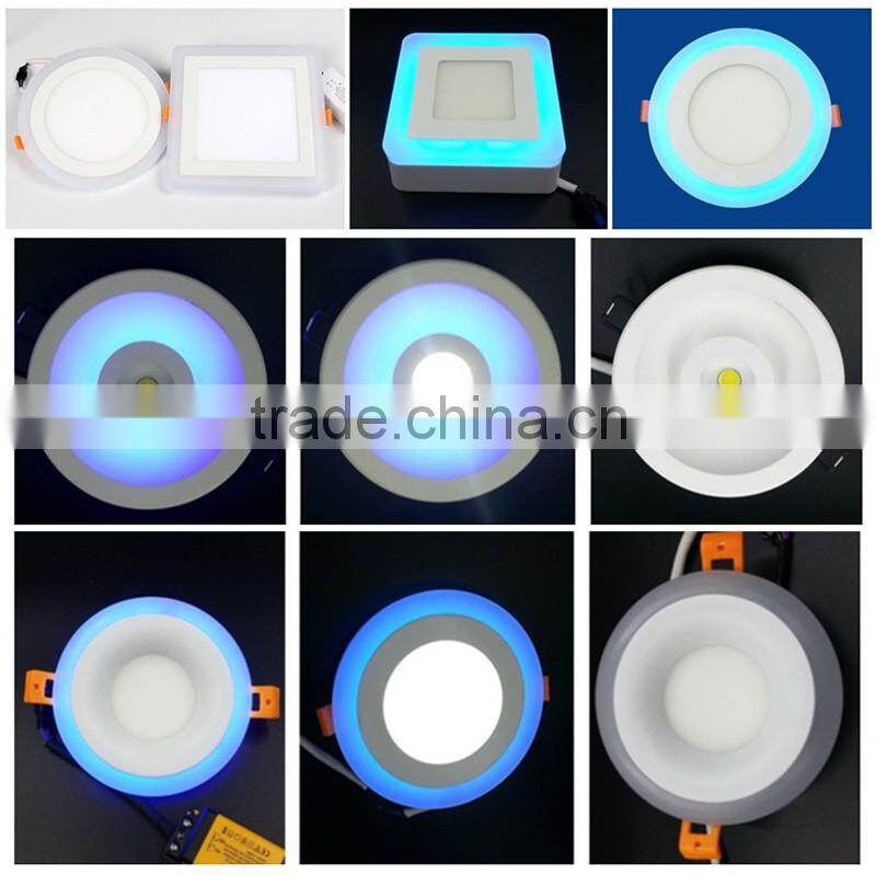 New arrival dual color control led down light in blue green red color