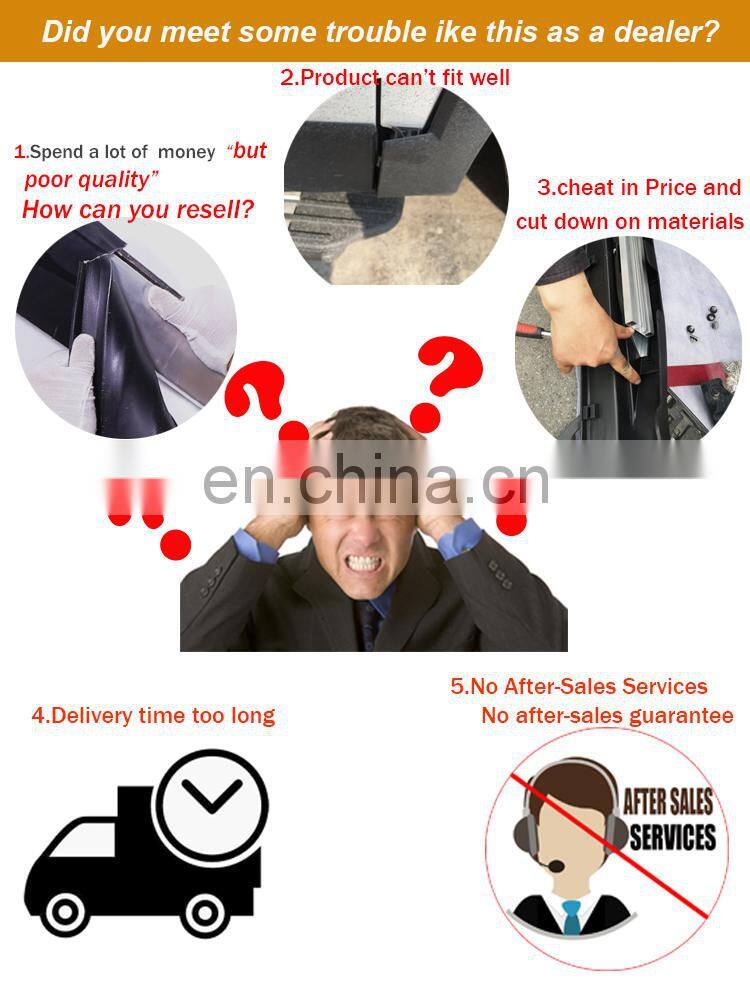 Car accessories front lip side skirt bumper lip universal front lip carbon fiber gloss black universal side skirt 3Pcs 2.2M