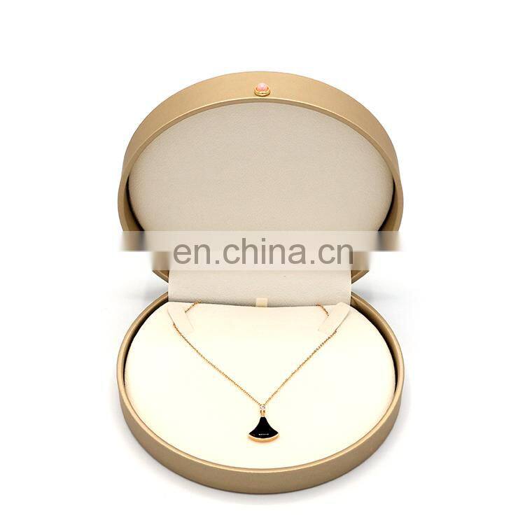 High-end Luxury jewelry box bracelet round bracelet boxes with logo custom