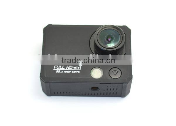 2.0inch 50M Waterproof RF Remote 2K WIFI Action Camera With 1920x1440@30FPS 1920x1080@60FPS 1280x720@120FPS