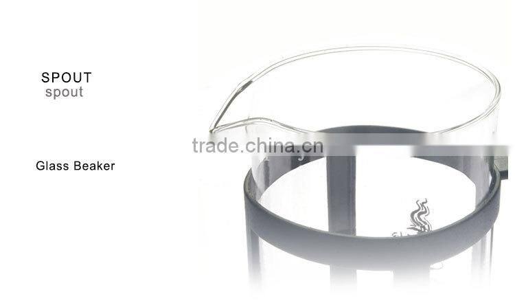 plastic coffee pot, colorful coffee plunger, glass coffee plunger, french coffee press