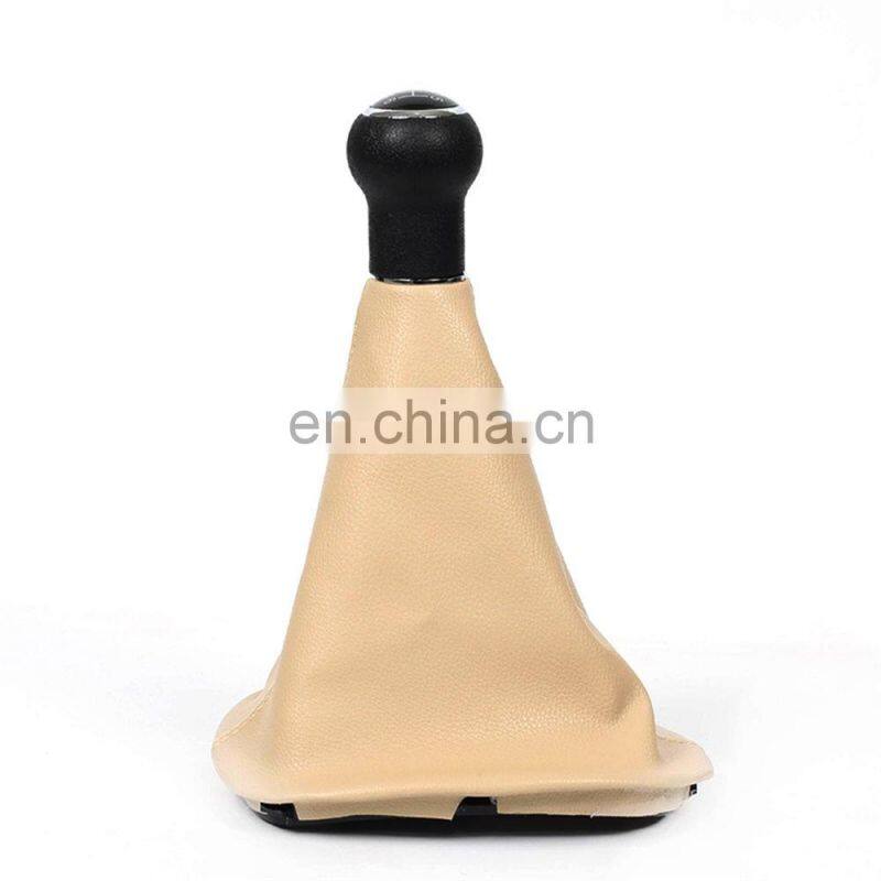 factory wholesale brown Gear Shift handle shifter Knob For Passat B5 98-04