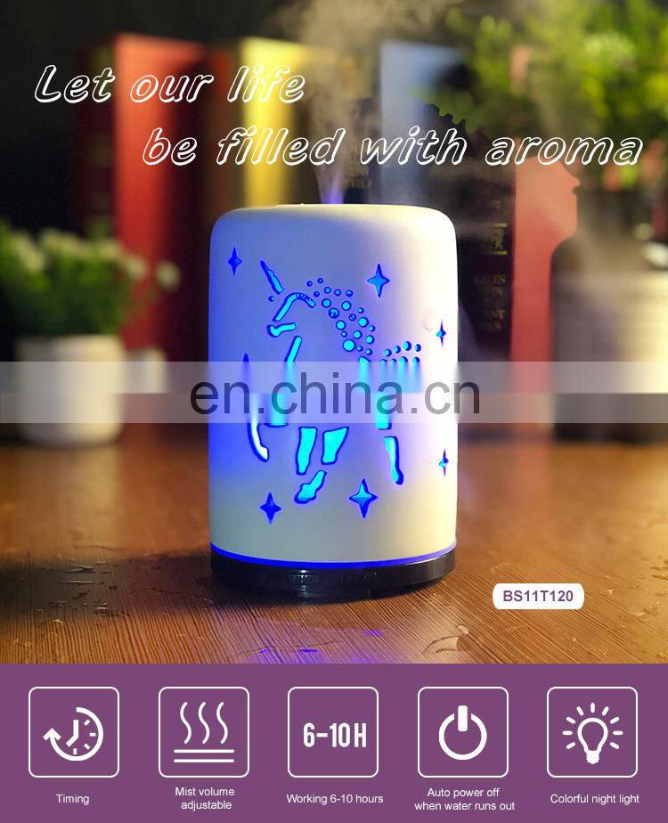 2021 New style unique new ceramic aroma diffuser humidifier