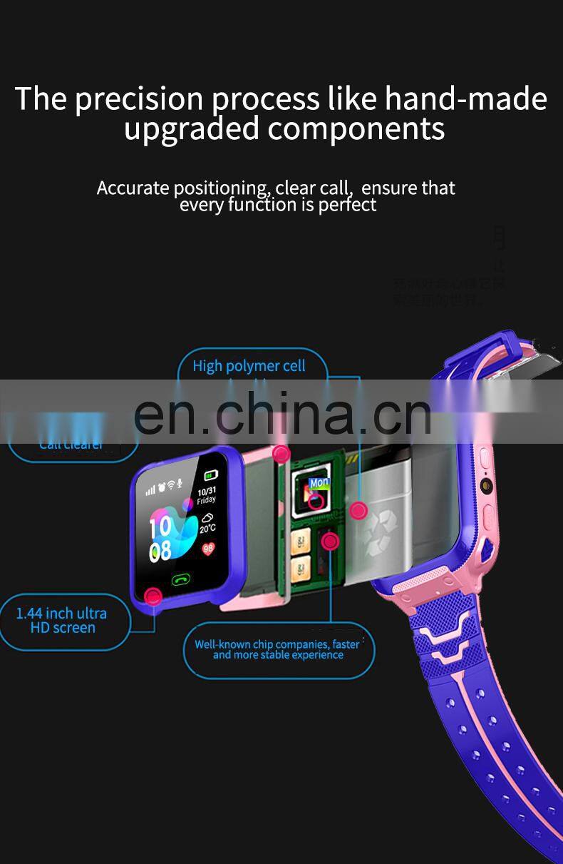 SOS Kids Anti-lost Alarm Clock Remote Monitor Smartwatch Mobile Phone Watch 2G Smart Watch Android SIM Card