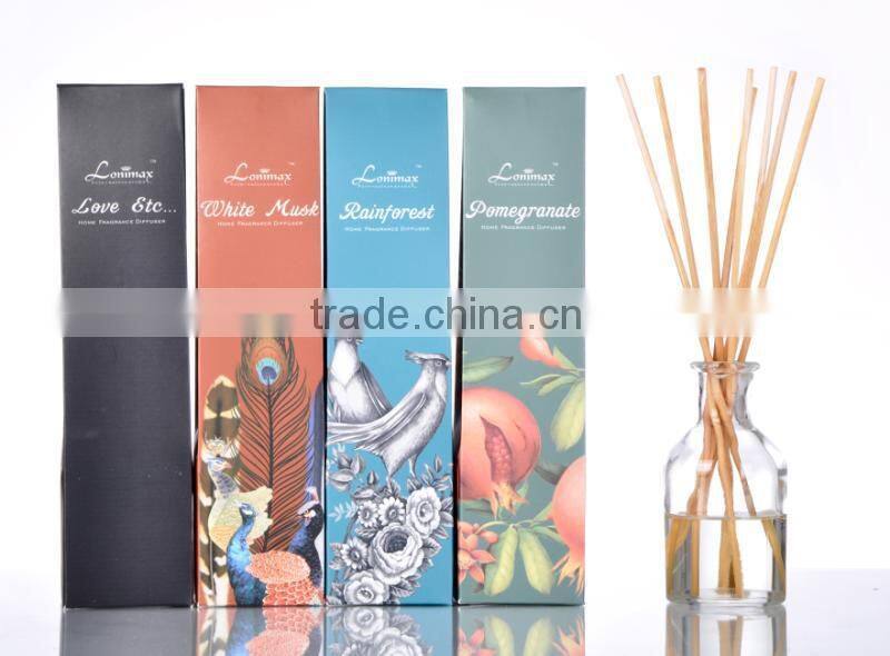100ml Home fragrance Aroma Reed Diffuser with glass bottle SA-0035