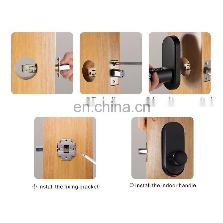 Factory direct selling security smart door lock For Cafe, Restaurant, Hotel, Bar