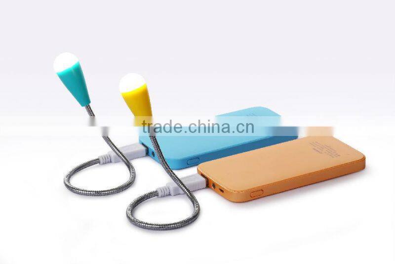 neutral packing usb led lighting DC 3V Yellow bendable with USB-HUB easy carrying