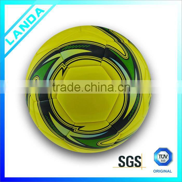 Wholesale official customized PU soccer ball/football size 5