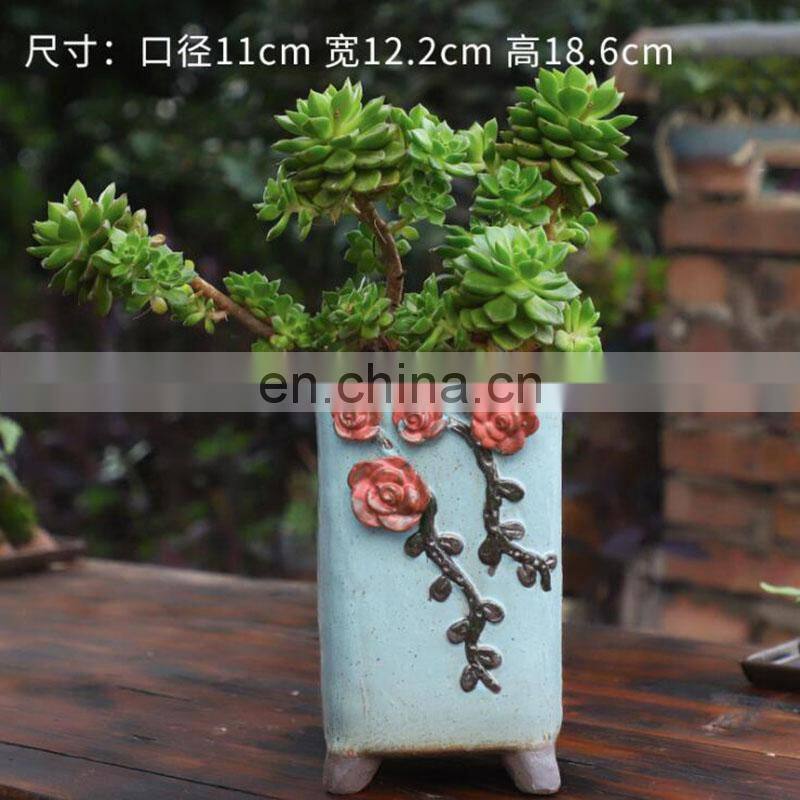 Best Price Garden Supplies Pots Decor Home And 2021 Guangdong Potted Plants Indoor Bonsai Flower Ceramic Planter Pot