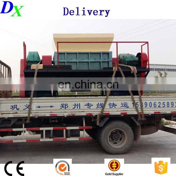 Aluminum can recycling machine for crushing iron rod,bicycle,cans in large capacity and good price