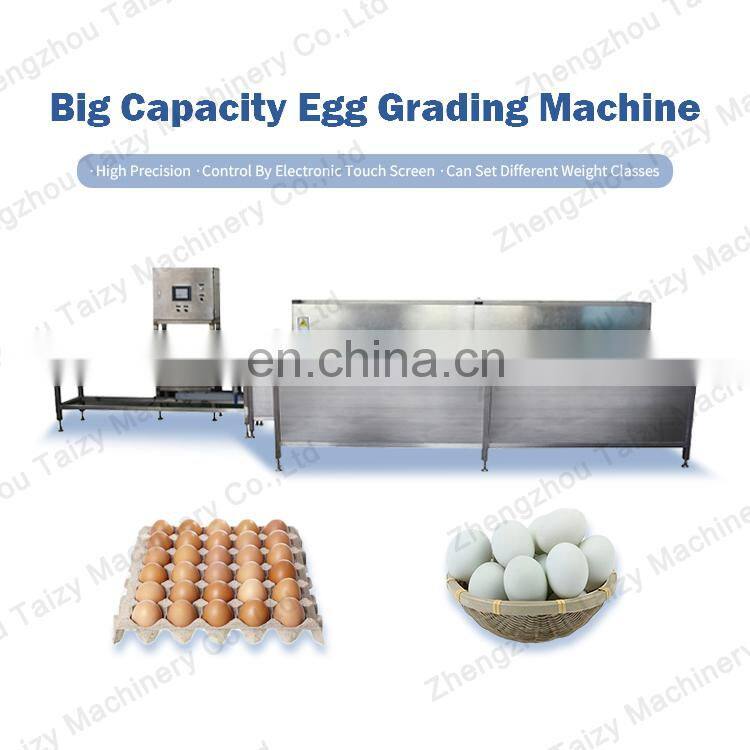 10000Pcs/H Egg Sorting Machine For Sale Vacuum Lifter Egg Grader Candling Machine